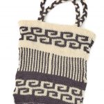 Swirls and Stripes Mosaic Bag Free Knitting Pattern
