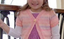Baby Angel Girl’s Cropped Cardigan
