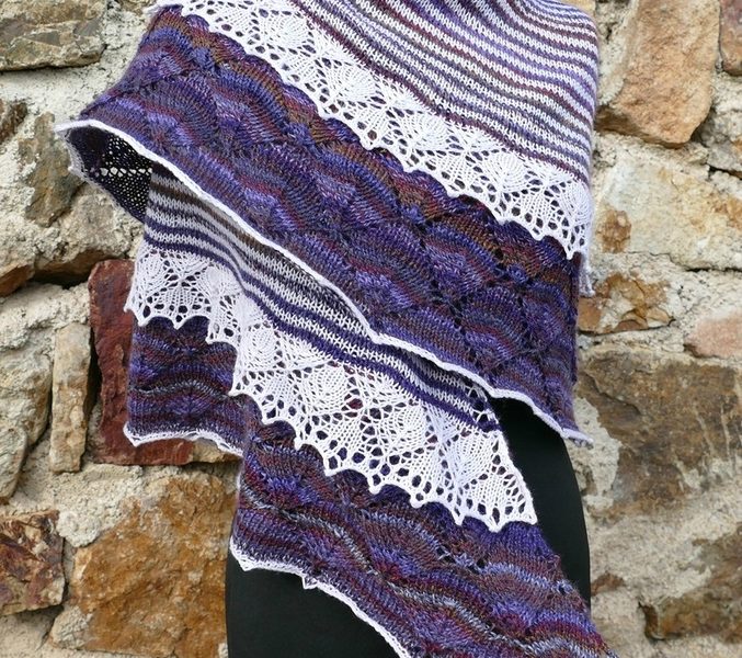 Frou Frou Shawl Free Knitting Pattern