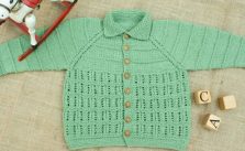 Heirloom Baby Cardigan Free Knitting Pattern