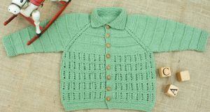 Heirloom Baby Cardigan Free Knitting Pattern