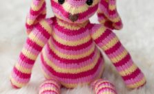 Hop Along Bunny Free Knitting Pattern