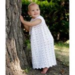 Lily Of the Valley Free Christening Gown Knitting Pattern Download