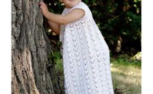 Lily Of the Valley Free Christening Gown Knitting Pattern Download
