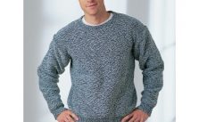 Men’s Dropshoulder Sweater Free Knitting Pattern