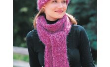 Patons Hat & Scarf Free Knitting Pattern