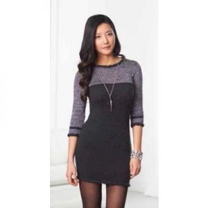 Patons Little Black Dress Free Knitting Pattern
