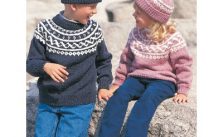 Pullover & Toque Free Easy Child’s Sweater Knit Pattern