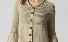 Raglan Swing Jacket Free Knitting Pattern