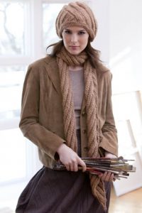 Rio Hat & Scarf Set Free Knitting Pattern