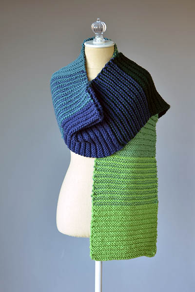 Knitting patterns easy scarf