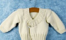 Baby Picchu Free Knitting Pattern for Baby Cardigan