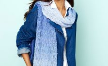 Basketweave Knit Scarf Free Knitting Pattern