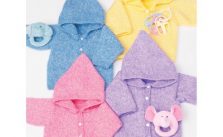 Bernat Baby’s Hoodie Free Intermediate Baby’s Garment Knit Pattern