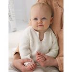 Bernat Baby's Pullover Free Knitting Pattern