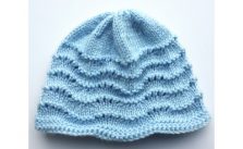 Bernat Knit Baby Hat Free Knitting Pattern
