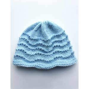 Bernat Knit Baby Hat Free Knitting Pattern