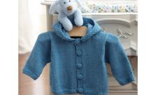 Bernat Knit Hoodie Free Knitting Pattern