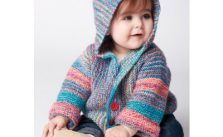 Bernat Show Your Stripes Knit Jacket Free Knitting Pattern