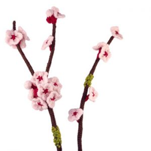 Blossom Free Flower Knitting Pattern