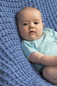 Blue Skies Baby Blanket Free crochet pattern