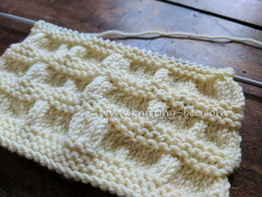 Gathered Stitch Knitting https://www.knitting-bee.com