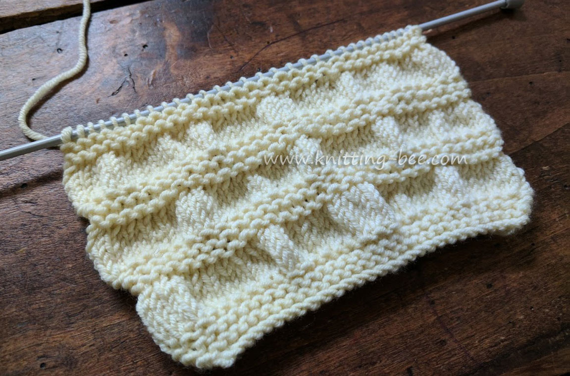 Gathered Stitch Knitting https://www.knitting-bee.com