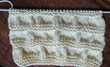 Gathered Stitch Knitting – Free Knitting Stitch Pattern