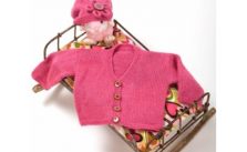 Keeping It Simple Baby Jacket & Hat Free Knitting Pattern