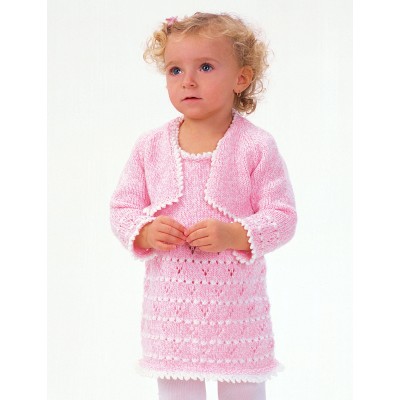 Party Girl Set Free Cardi and Dress Knitting Pattern