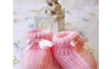 Patons Beehive Booties Free Knitting Pattern