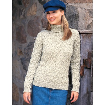 Patons Shadow Cables Pullover Free Knitting Pattern