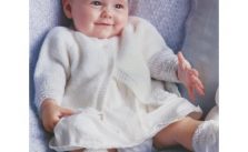 Patons Sweet Matinee Set Free Knitting Pattern