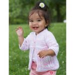 Pretty Kiddy Cardigan Free Intermediate Baby's Knit Pattern