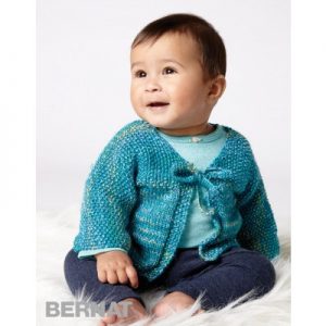 Quick Stitch Cardigan Free Knitting Pattern for Baby