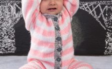 Royal Knit Onesie Free Knitting Pattern