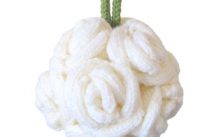 Throwing Bouquet Free Flower Knitting Pattern