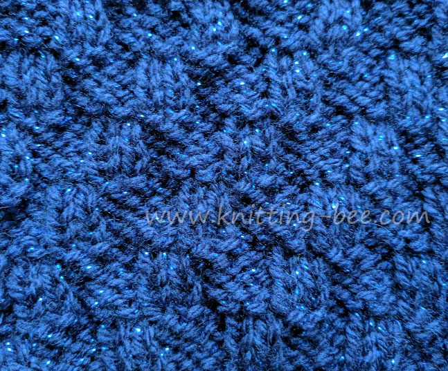 Tiny Steps Free Knitting Stitch from Knitting Bee https://www.knitting-bee.com