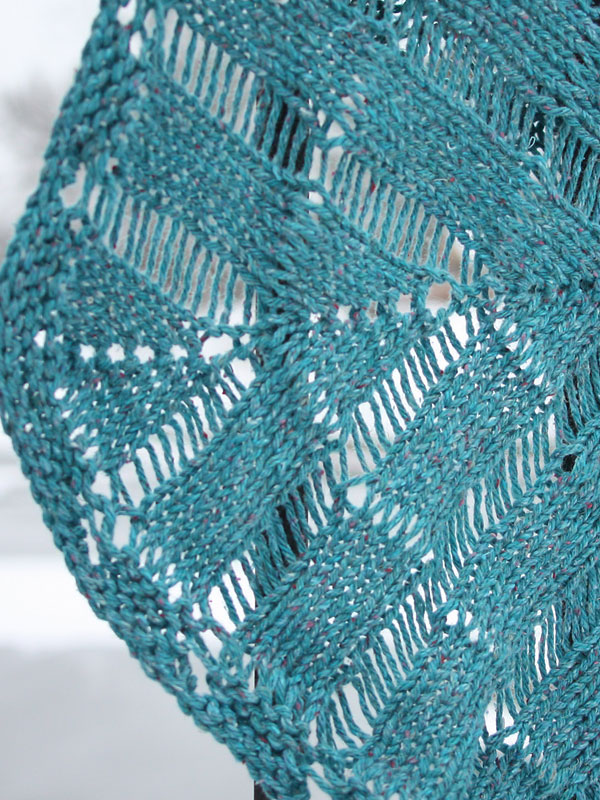 Windlass Shawl Free Knitting Pattern