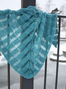 Windlass Shawl Free Knitting Pattern