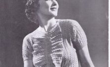 Free Vintage Pattern from the 1930s No. 2909 from Patons & Baldwins