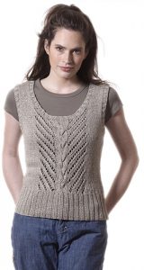 Badia Scoop Neck Tank Free Knitting Pattern