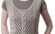 Badia Scoop Neck Tank Free Knitting Pattern