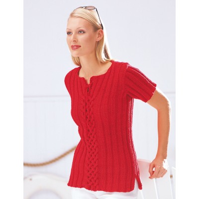 Celtic Cables and Ribs Free Knitting Pattern