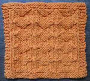Diamond Lil One-Ounce Dishcloth Free Knitting Pattern