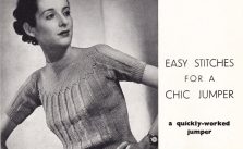 Easy Stitches for a Chic Jumper Pattern