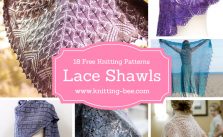 18 Beautiful Free Lace Shawl Knitting Patterns