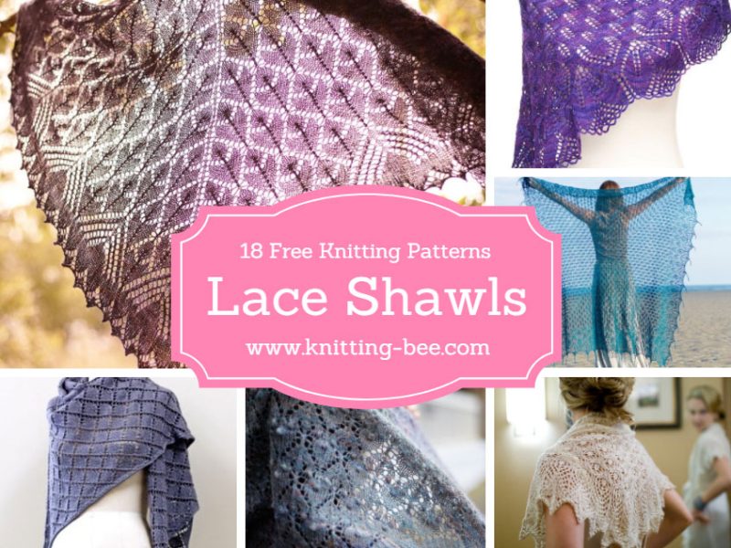 18 Beautiful Free Lace Shawl Knitting Patterns