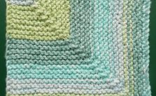 Go ‘ROUND THE BARN One-Ounce Dishcloth Free Knitting Pattern
