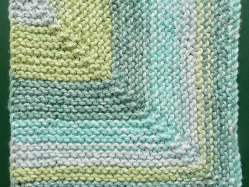 Go ‘ROUND THE BARN One-Ounce Dishcloth Free Knitting Pattern